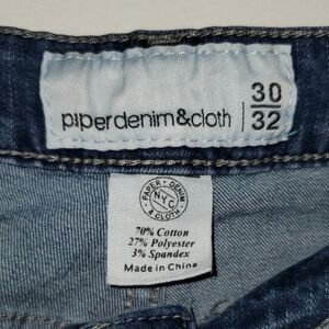 Piper Denim & Cloth Blue Jeans